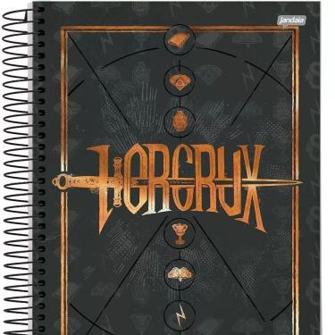 Imagem de Caderno Universitário Harry Potter Jandaia 10 matérias 200 folhas - Sortido