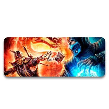 Imagem de Mouse Pad Gamer Mortal Kombat X - EMPIRE GAMER, 70cm x 35cm