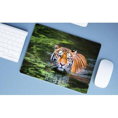 Imagem de Mouse Pad Emborrachado Personalizado Animais Exóticos Selvagens, 40x30