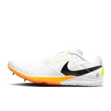 Imagem de Nike Rival XC 6 Cross-Country Spikes (DX7999-100, branco/preto-laranja total-laranja laser), Branco/preto - laranja total - laranja a laser, 45