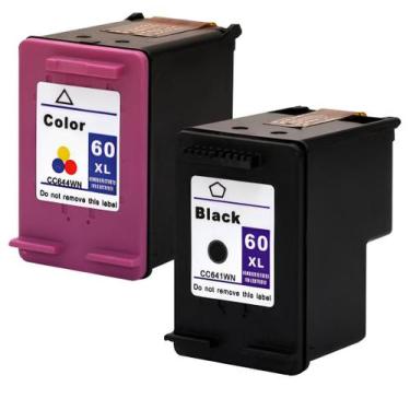 Imagem de Kit Cartucho Compatível HP C4680 60xl - Toner Vale