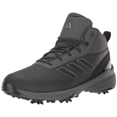 Imagem de adidas Tênis de golfe masculino Zg23 Rain.rdy, Cinza Seis/Ferro Met./Core Preto, 9.5 Wide
