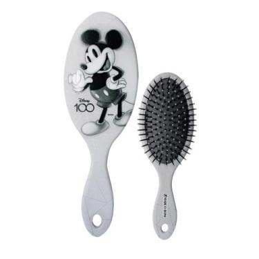 Imagem de Escova Cabelo Oval Coleção 100 Anos Disney Mickey Marco Boni, Cinza