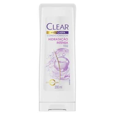 Imagem de Clear Condicionador Anticaspa Women Hidratação Intensa 200Ml Branco