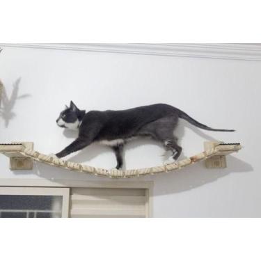 Imagem de Ponte Ponte para gatos de corda sisal  - Happy Kittens