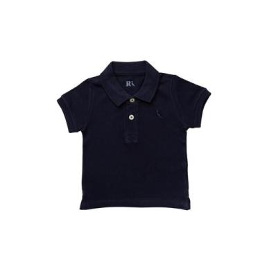 Imagem de Polo Bb Piquet Básica Cores Reserva Mini, Marinho, G