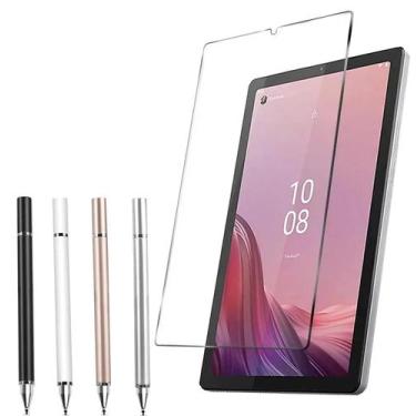 Imagem de Caneta Touchscreen 2 Em 1 + Película Compativel Para Tablet Lenovo M9 