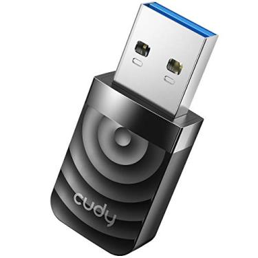 Imagem de ADAPITADOR WIRELLESS DUAL BAND USB CUDY AC 1300 MODELO WU1300S
