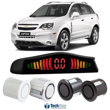 Imagem de Sensor De Estacionamento Ré Display Led Chevrolet Captiva - Tech One, 