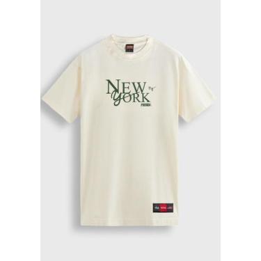Imagem de Camiseta Nyc Street Prison Offwhite, EXG