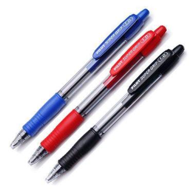 Imagem de Caneta Esferográfica Pilot SUPER GRIP 1 mm BPGP-10-M, Vermelho