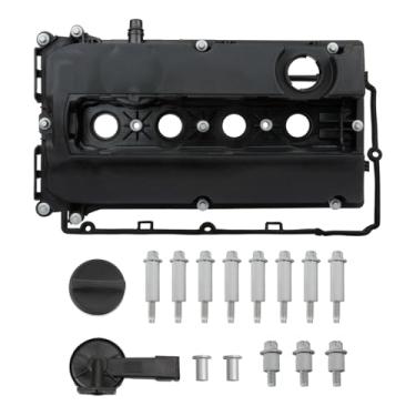 Imagem de MITZONE Tampa de válvula compatível com Chevy Astra Cruze Aveo Aveo5 Sonic Tracker Traxa 2009-2010 Pontiac G3 2008-2009 Saturn Astra 1.6L 1.8L Substitui 55564395 5558673
