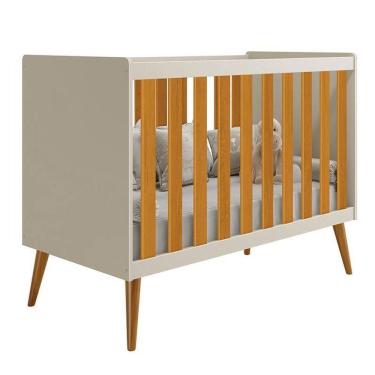 Imagem de Berço Americano Isis Areia Savana - Reller Móveis Areia Savana