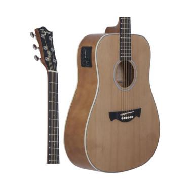 Imagem de Violao Tagima Woodstock TW-25 NTS Folk Eletrico Natural Satin