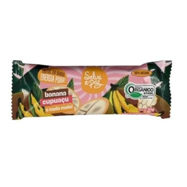 Imagem de Barra de Frutas Banana e Polpa Cupuaçu Orgânica Selva e Paz 30g