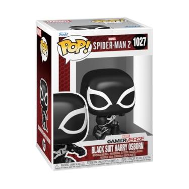 Imagem de Funko Pop! Games: SM2VG - Harry Osborn - (Black Suit) - Spider-Man 2 Video Game - Figura de vinil colecionável - Ideia de presente - Mercadoria Oficial - Brinquedos para crianças e adultos