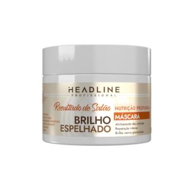 Imagem de Máscara Brilho Espelhado - Nutrição, Repara e dá Brilho - HEADLINE Resultado de Salão - 300g