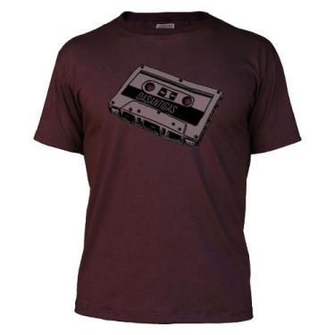 Imagem de Camiseta - Fita K7 - DASANTIGAS, Nutmeg, Nutmeg, P