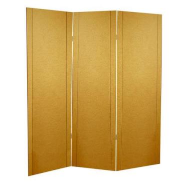 Imagem de Biombo Liso Reto 3 Folhas sem Pezinhos - ComercialMasul