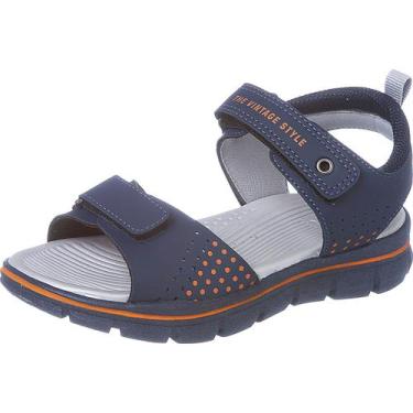 Imagem de Papete Sandália Infantil Masculino Menino 6310-002 - Redmax, Marinho, 