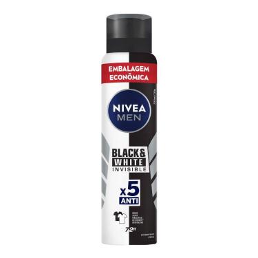 Imagem de Desodorante Nivea Men Invisible Black & White Aerosol Antitranspirante 200ml