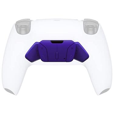 Imagem de Galactic Purple Substituição Redesenhada K1 K2 K3 K4 Botões Traseiros Capa para Controle PS5 eXtremeRate RISE4 Kit de Remapeamento – Controle e Placa de Remapeamento RISE4 NÃO Incluídos