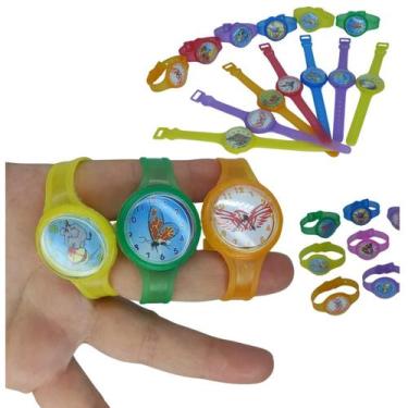 Imagem de Kit 35 Mini Relogio Brinquedo Infantil Lembrancinha - VENDEU BEM