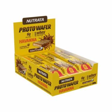 Imagem de Proto Wafer Sabor Dulce de Leche Havanna Display com 12 unidades de 30
