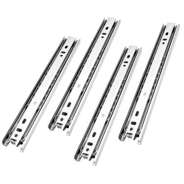 Imagem de Kit 4 Corrediça Telescópica Trilho Light S-35 250mm Soprano