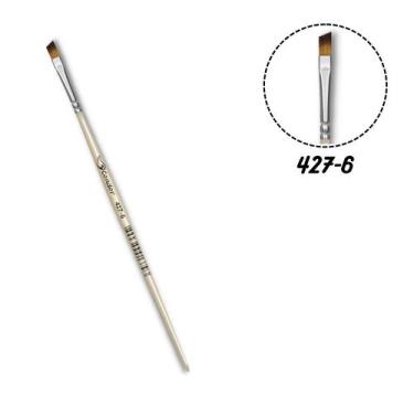 Imagem de Pincel Condor 427-06 Chanfrado Sintético Cabo Curto