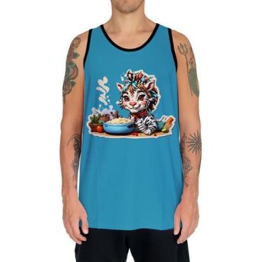 Imagem de Camiseta Regata Tshirt Chefe Zebra Cozinheira Cozinha 2 - Enjoy Shop, 