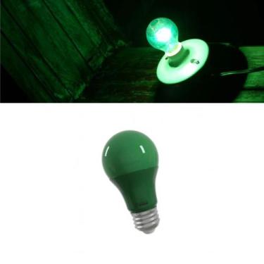 Imagem de Lâmpada Bulbo Led Colorida 10w Bivolt Luminatti, Verde