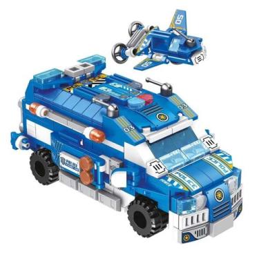 Imagem de Cubic Polícia Blindado Drones 25 Em 1 Multikids 569 Peças 6 Anos