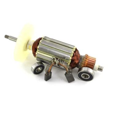 Imagem de Induzido Com Par de Rolamento e Par Carvão Para Makita 4100NH3 220v - 