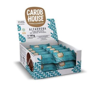 Imagem de Alfarroba Com Biscoito Integral Carob House Contendo 18 Unidades