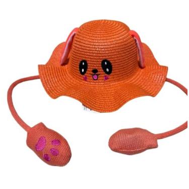 Imagem de Chapéu Infantil Bichinho Proteção Diversão Praia Sol Piscina Calor - O