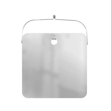 Imagem de Espelho Decorativo Estirante Quadrado Cromado 50X50 Cm   - e2g Design,