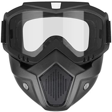 Imagem de YSCare Máscara Tática Compatível Com Nerf Rival, Apollo, Zeus, Khaos, Atlas E Artemis Blasters Rival Airsoft Mask, Máscaras Pretas Removíveis Com Óculos Para Jogos De Tiro, Ciclismo, Festa De Cosplay