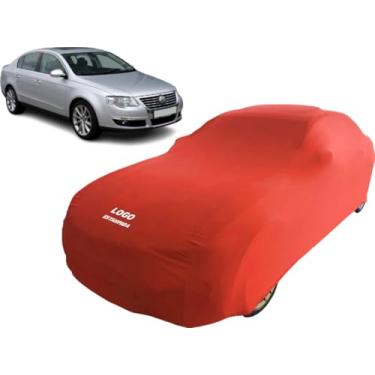 Imagem de Capa Automotiva Proteger Carro Sedan Volkswagen Passat B6 (Vermelho)