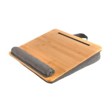 Imagem de Ｂｅｓｇａ Mesa Portátil Da Bandeja Do Colo Da Mesa Do Portátil Do Colo, com Punho com Almofada, Suporte Do Portátil, Bandeja de Trabalho Do Colo para O Sofá, Do