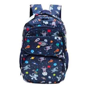 Imagem de Mochila De Costas Escolar Grande Reforçada Infantil Juvenil - TINGS, A