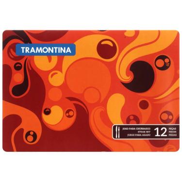 Imagem de Faqueiro p/ Churrasco Tramontina Laguna 12 Peças - Inox