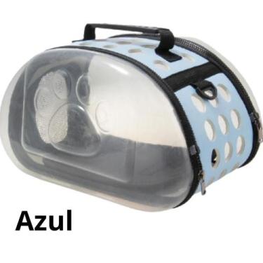 Imagem de BOLSA MALA PET VISÃO PANORÂMICA DESMONTÁVEL TAM P 36x24x20cm Mini CÃES