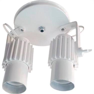 Imagem de Spot Aletado Opl Duplo Branco Total - OPTRONIK