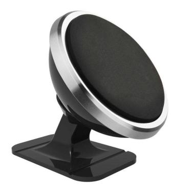 Imagem de Suporte Celular Veicular Magnético 360º Plastico Adesivo