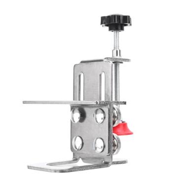 Imagem de Crampo de Instalação Porta do Armário, Posicionador de Porta de Aço Inoxidável Com Alça Ajustável, para a Maioria Dos Armários, Diversos Projetos de Madeira