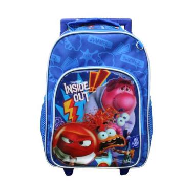 Imagem de Mochila de rodinha divertidamente chenson pequena 9l azul