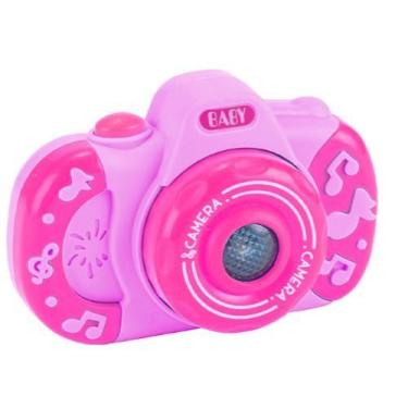 Imagem de Brinquedo Câmera Infantil Fotográfica Com Luz e Som Didática - zein, R