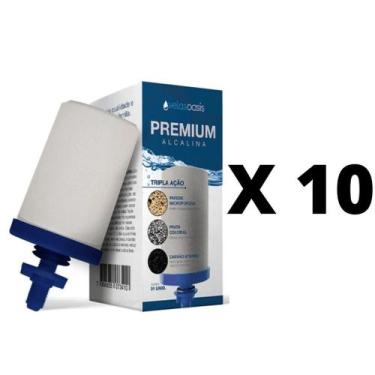 Imagem de Vela Tripla Ação Oasis para Filtro de Barro 10 unidades