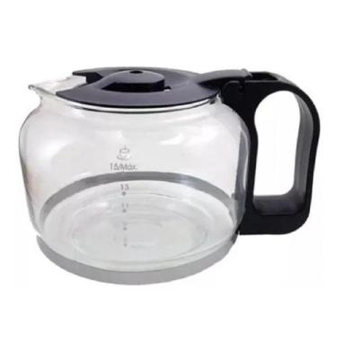 Imagem de Jarra De Vidro Para Cafeteira Philco Ph17 Baixa Preta Orig